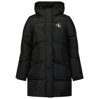 Calvin Klein Kids Girls Coat Black