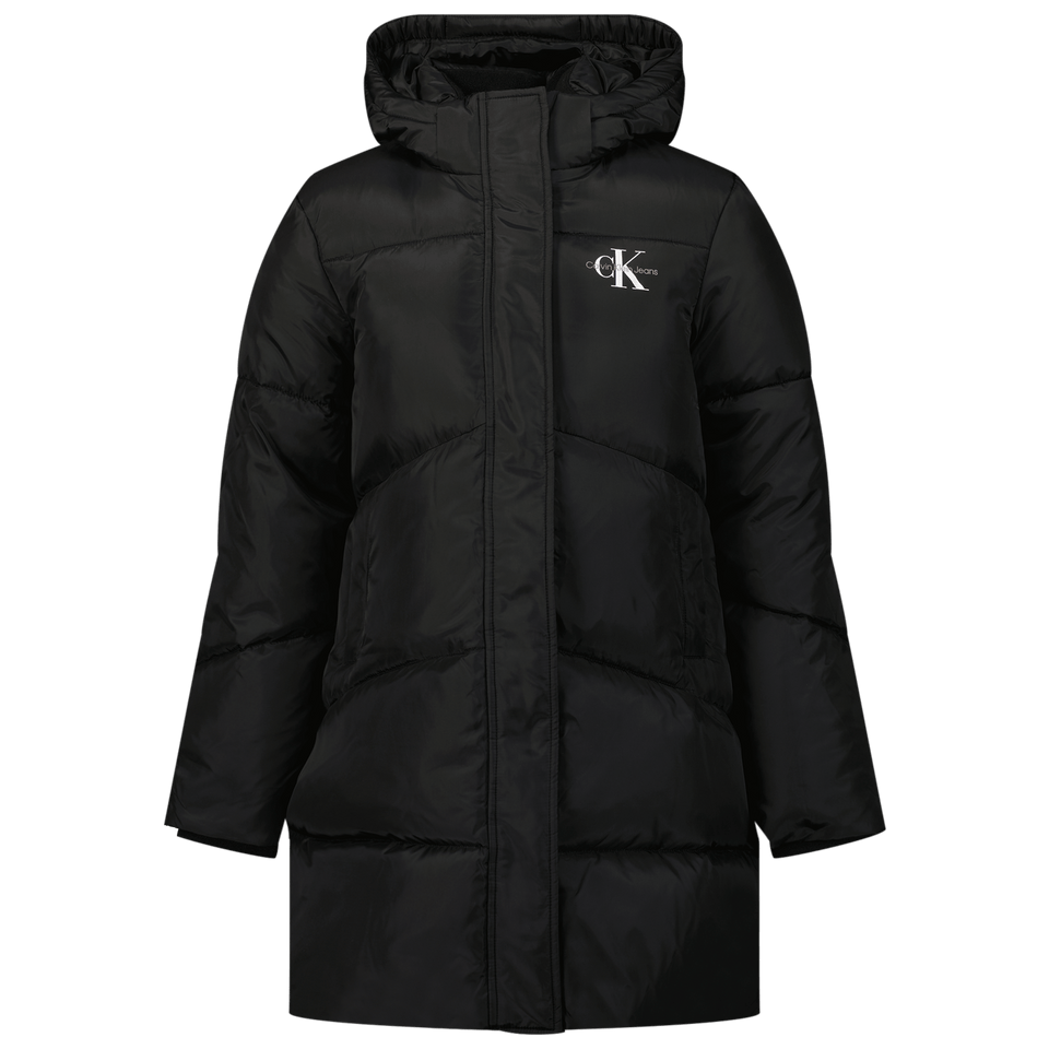 Calvin Klein Kids Girls Coat Black