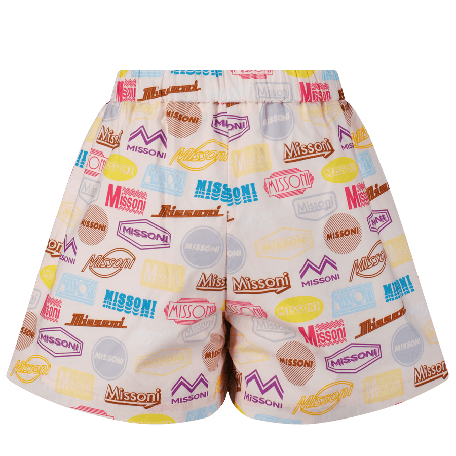 Missoni Kinder Meisjes Shorts Roze