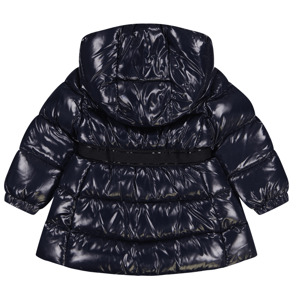 Moncler Baby Meisjes Jas Navy - Superstellar