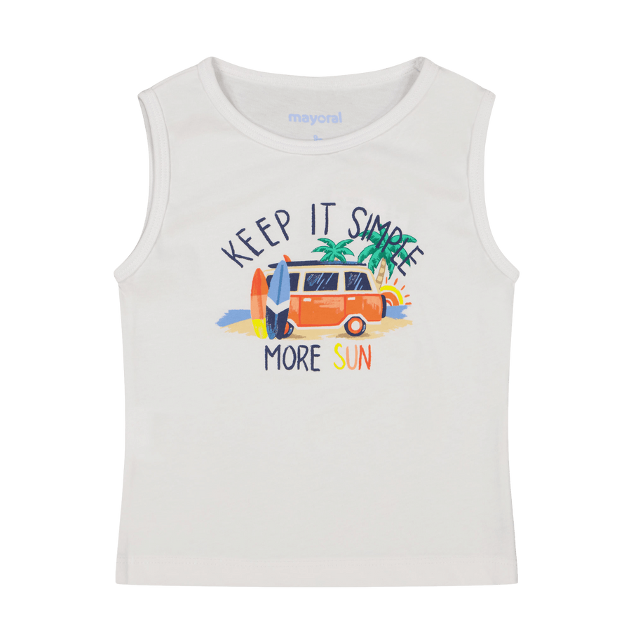 Mayoral Baby Jongens T-Shirt Wit 6 mnd