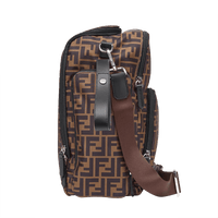 Fendi Baby Unisex Diaper Bag  Brown