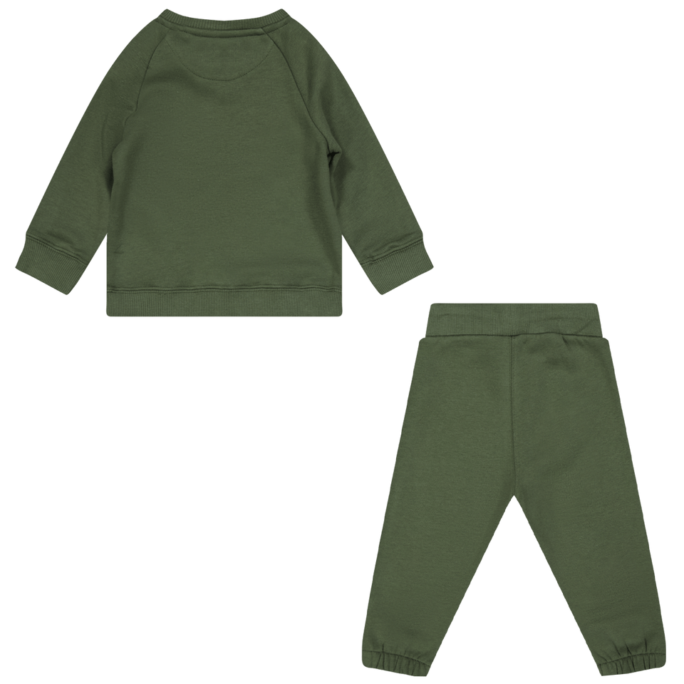 Calvin Klein Baby Unisex Jogsuit Green