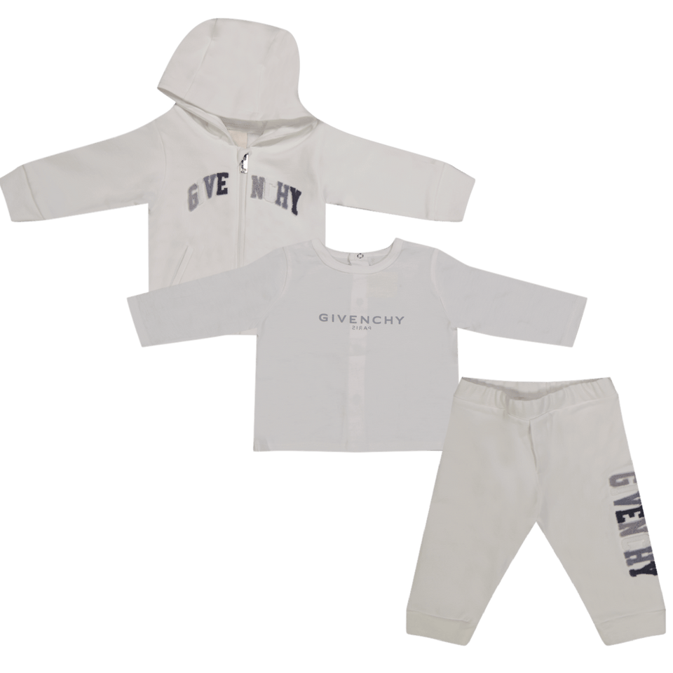 Givenchy Baby Unisex Jogsuit White