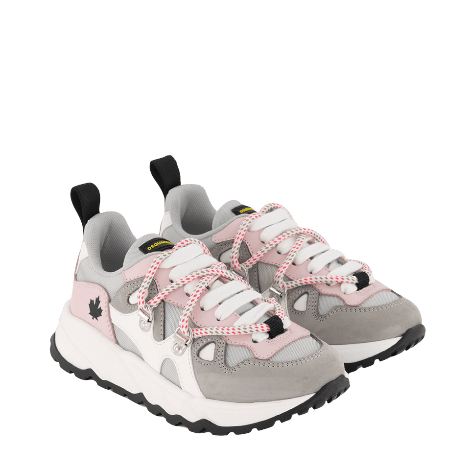 Dsquared2 Kids Girls Sneakers Light Pink