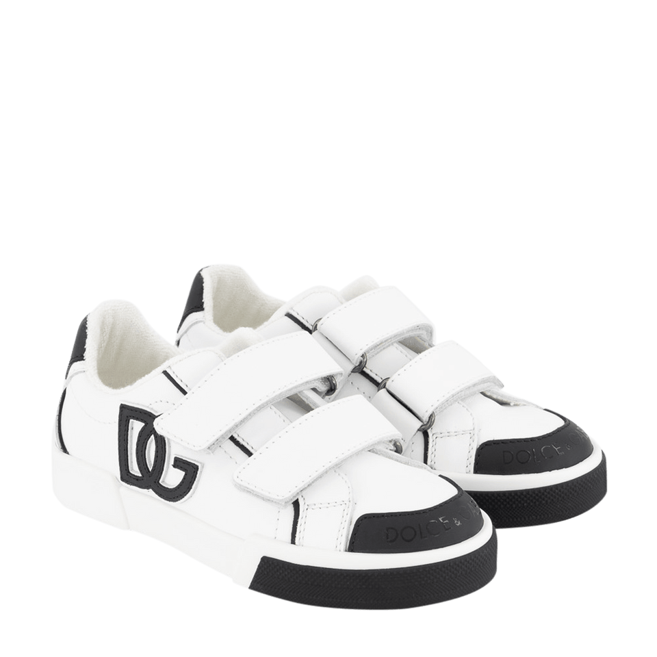 Dolce & Gabbana Kinder Jongens Sneakers Wit