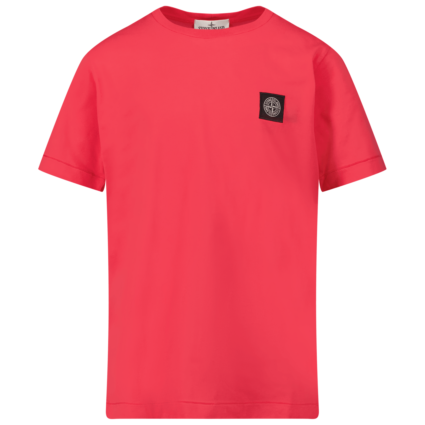 Stone Island Kinder Jongens T-Shirt Rood - Superstellar