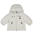 Moncler Baby Unisex Jas Wit - Superstellar