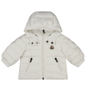 Moncler bebek unisex ceket beyaz