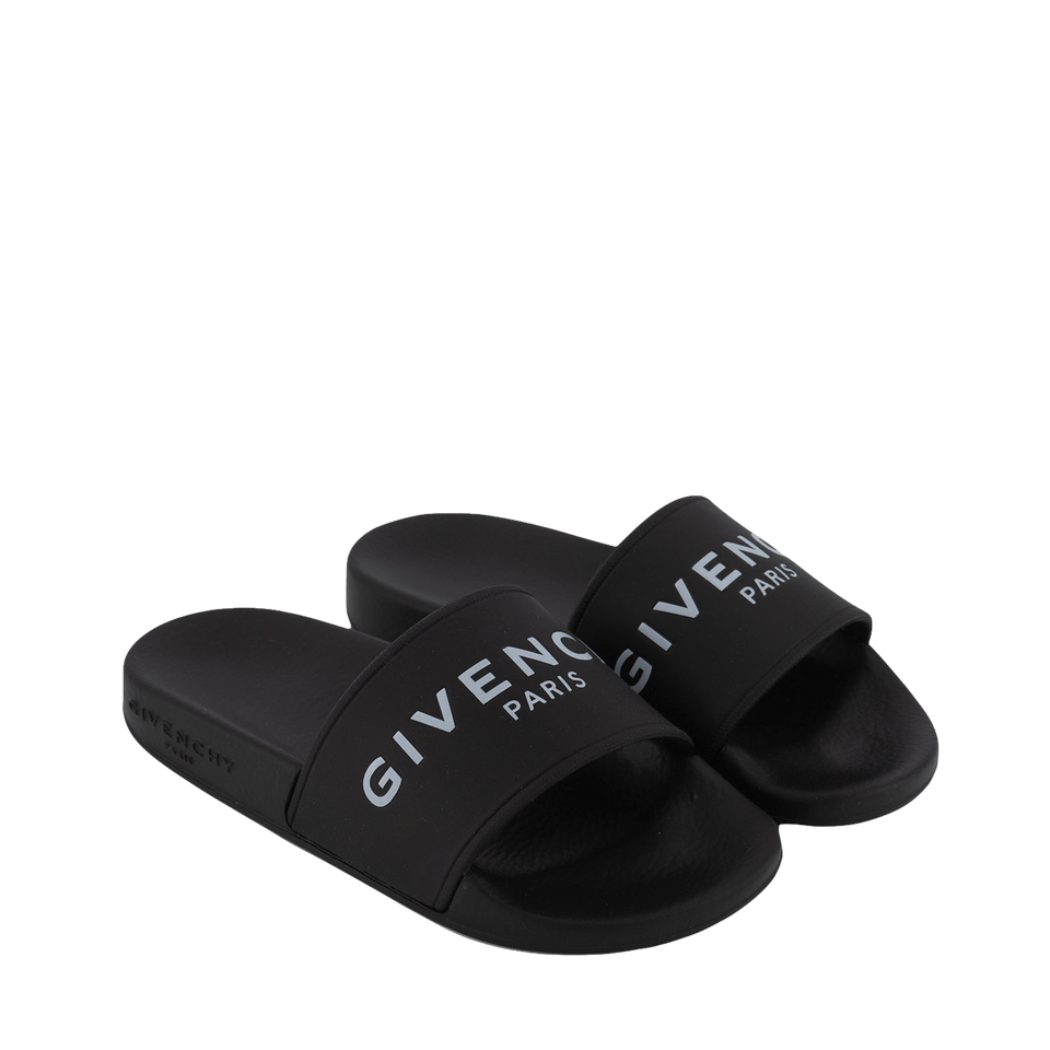 Givenchy Kinder Unisex Slippers Zwart 33