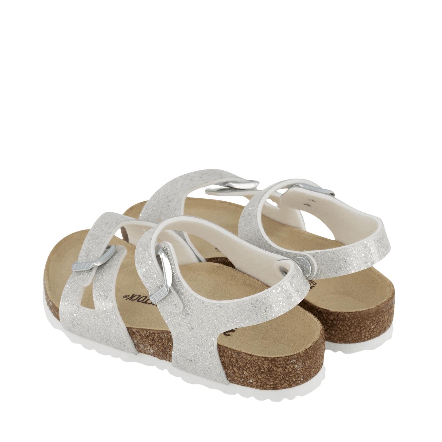 Birkenstock Kinder Meisjes Sandalen Zilver 24