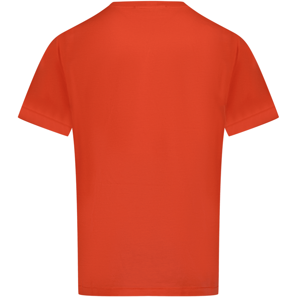 Stone Island Kinder Jongens T-Shirt Rood