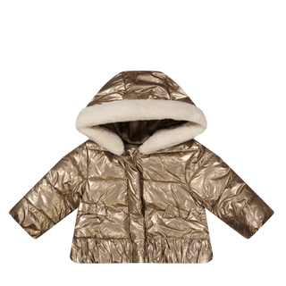 Mayoral Baby Girls Coat Beige