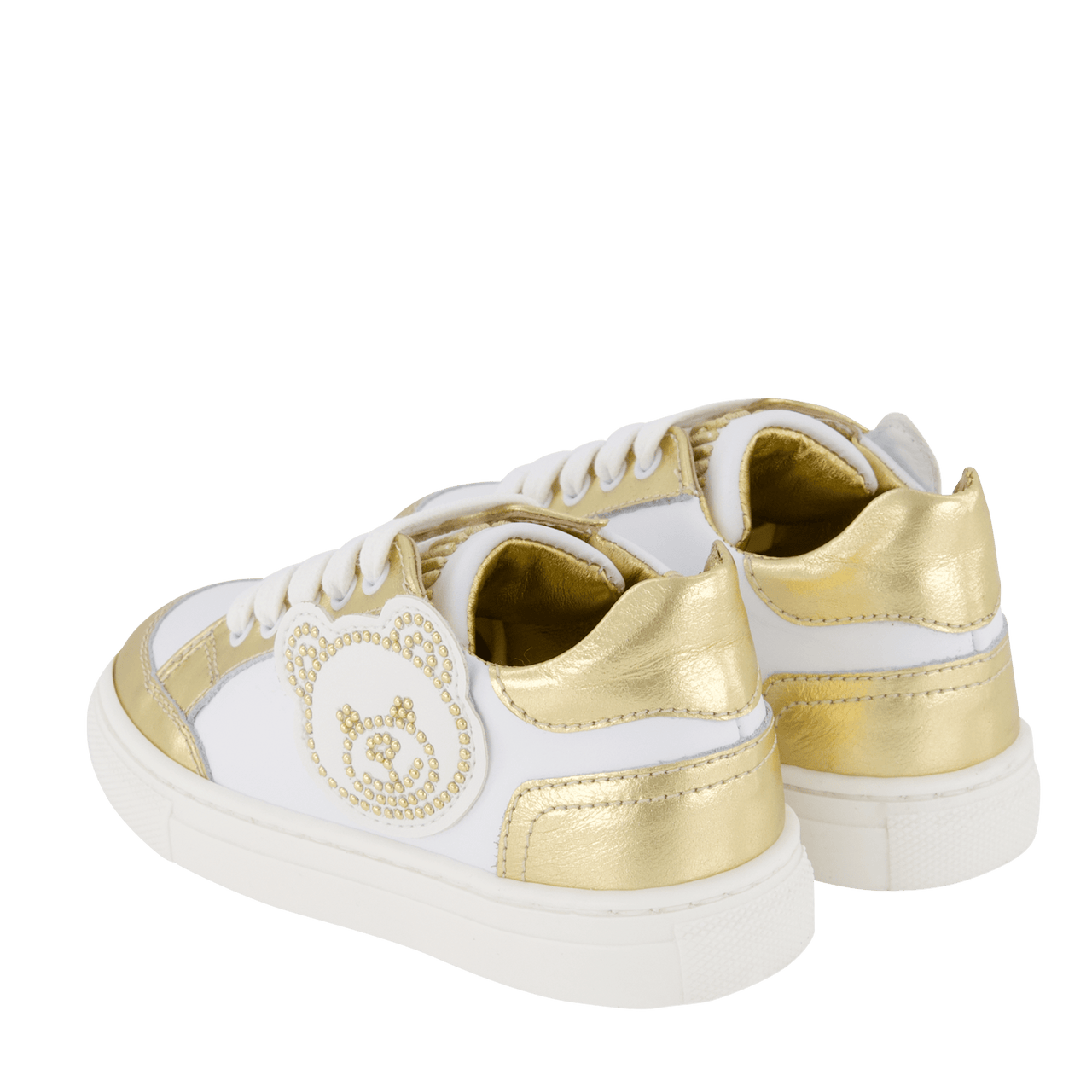 Moschino Kinder Meisjes Sneakers Goud
