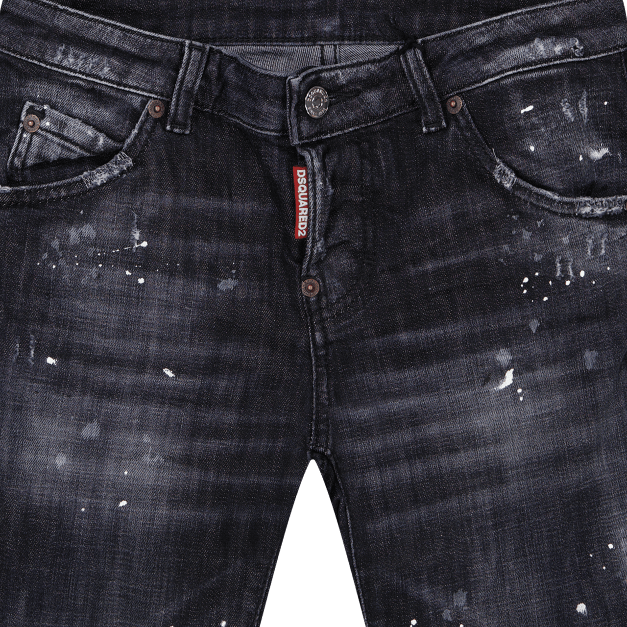 Dsquared2 Kinder Meisjes Jeans Zwart