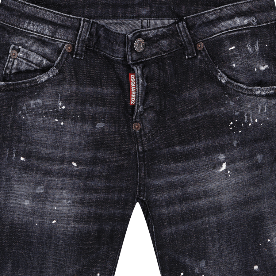 Dsquared2 Kinder Meisjes Jeans Zwart