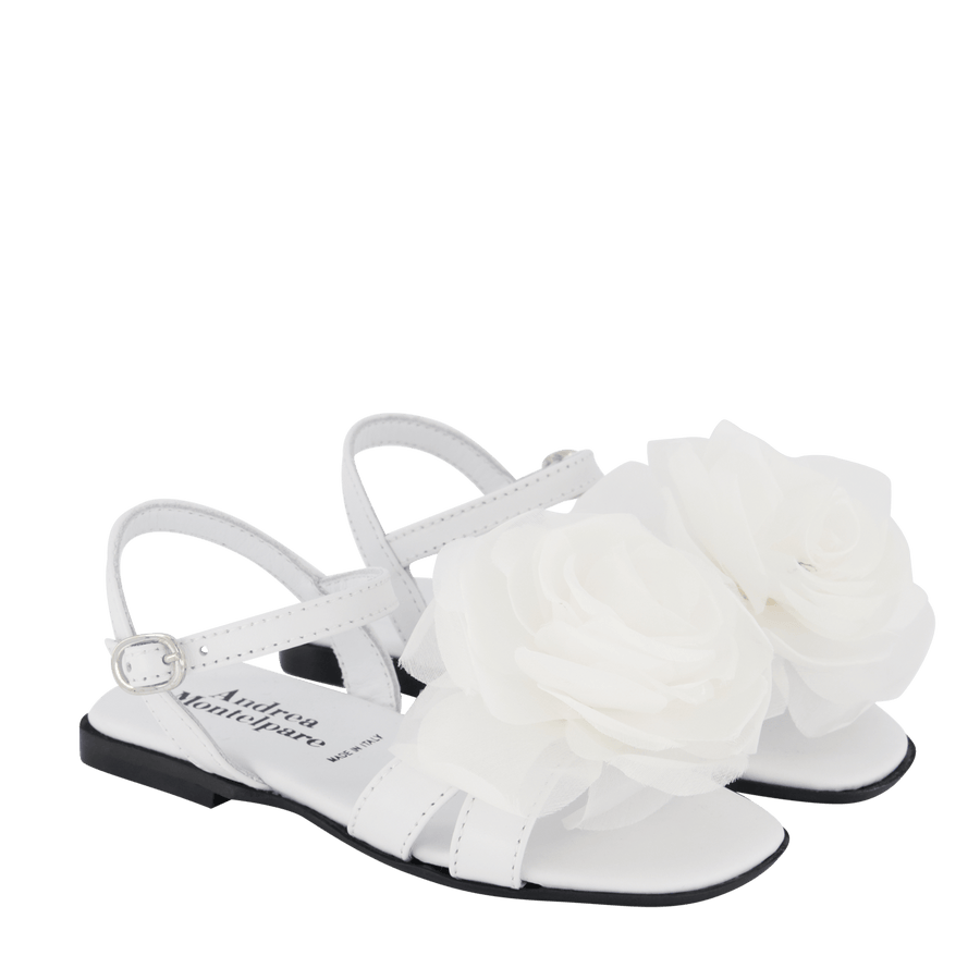 Andrea Montelpare Kinder Meisjes Sandalen Wit