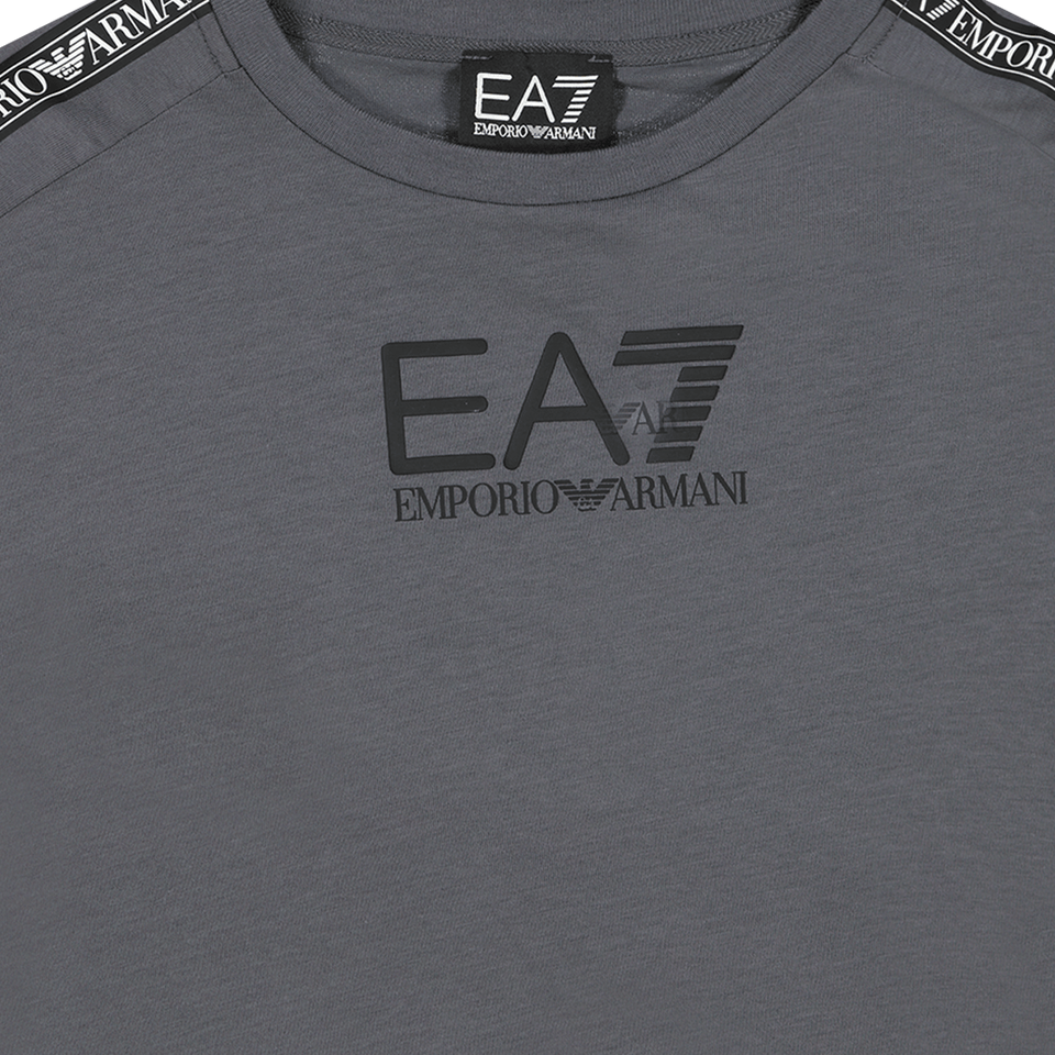 EA7 Kids Boys T-Shirt Dark Gray