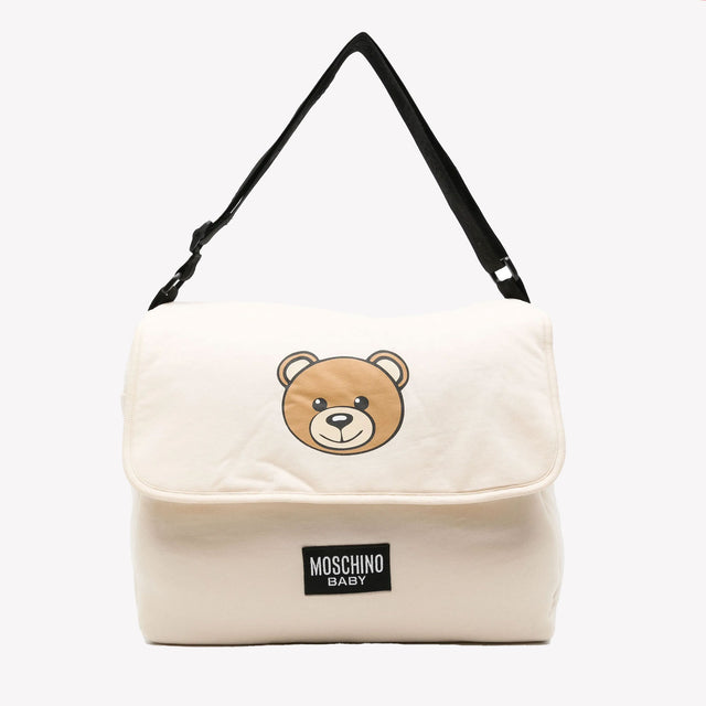 Moschino Baby Unisex Diaperbag in Beige