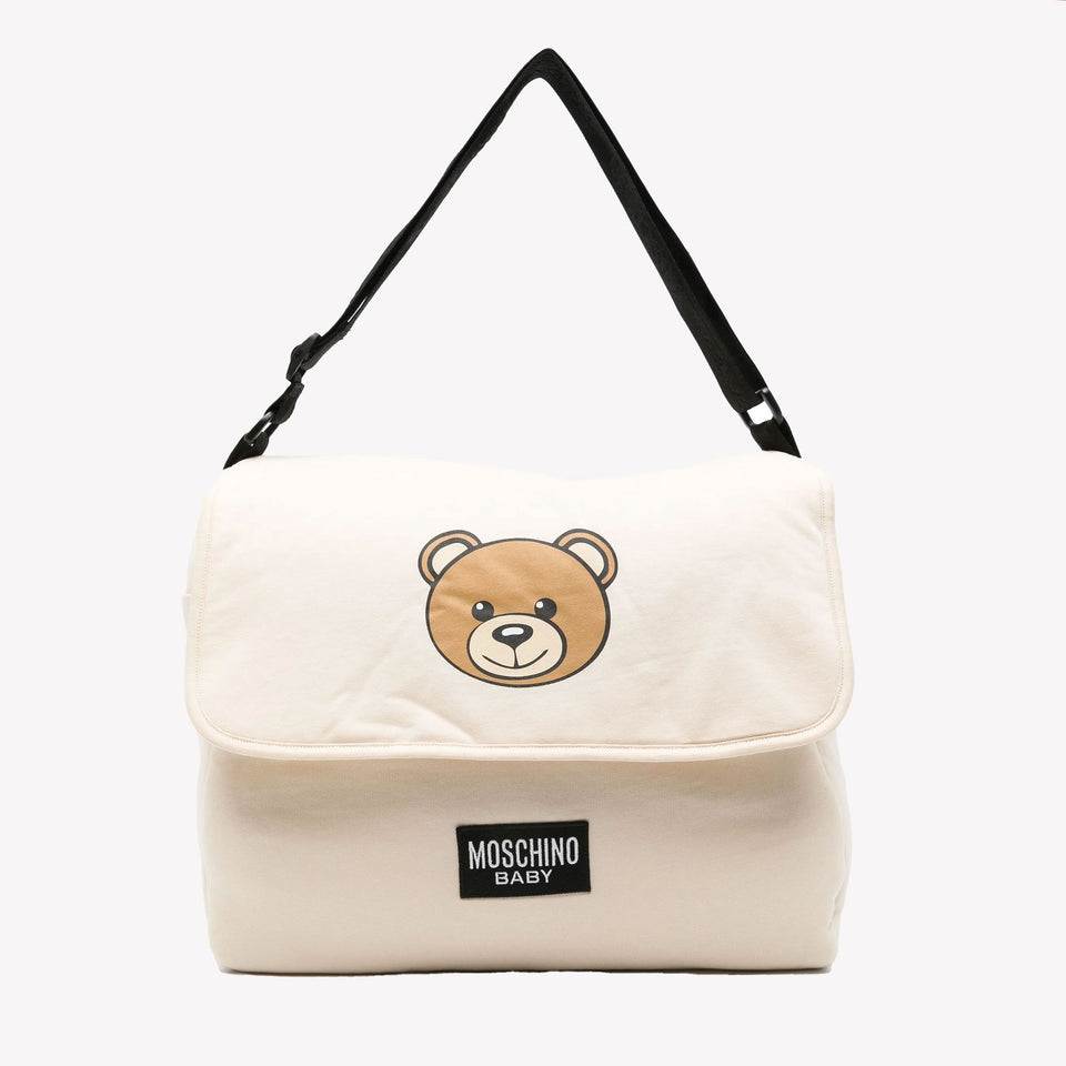 Moschino Baby Unisex Diaperbag in Beige