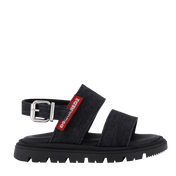 Dsquared2 Kids Girls Sandals Black