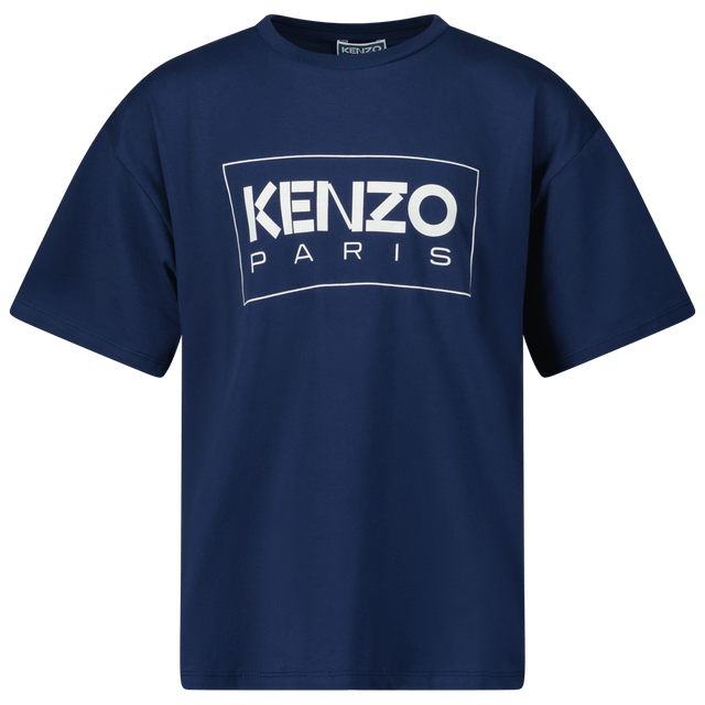 Kenzo kids Kids Boys T-Shirt Navy