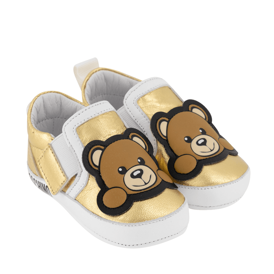 Moschino Baby Girls Shoes Gold