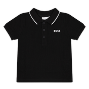 Boss Baby Boys Polo Black