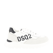 Dsquared2 tür unisex spor ayakkabılar beyaz