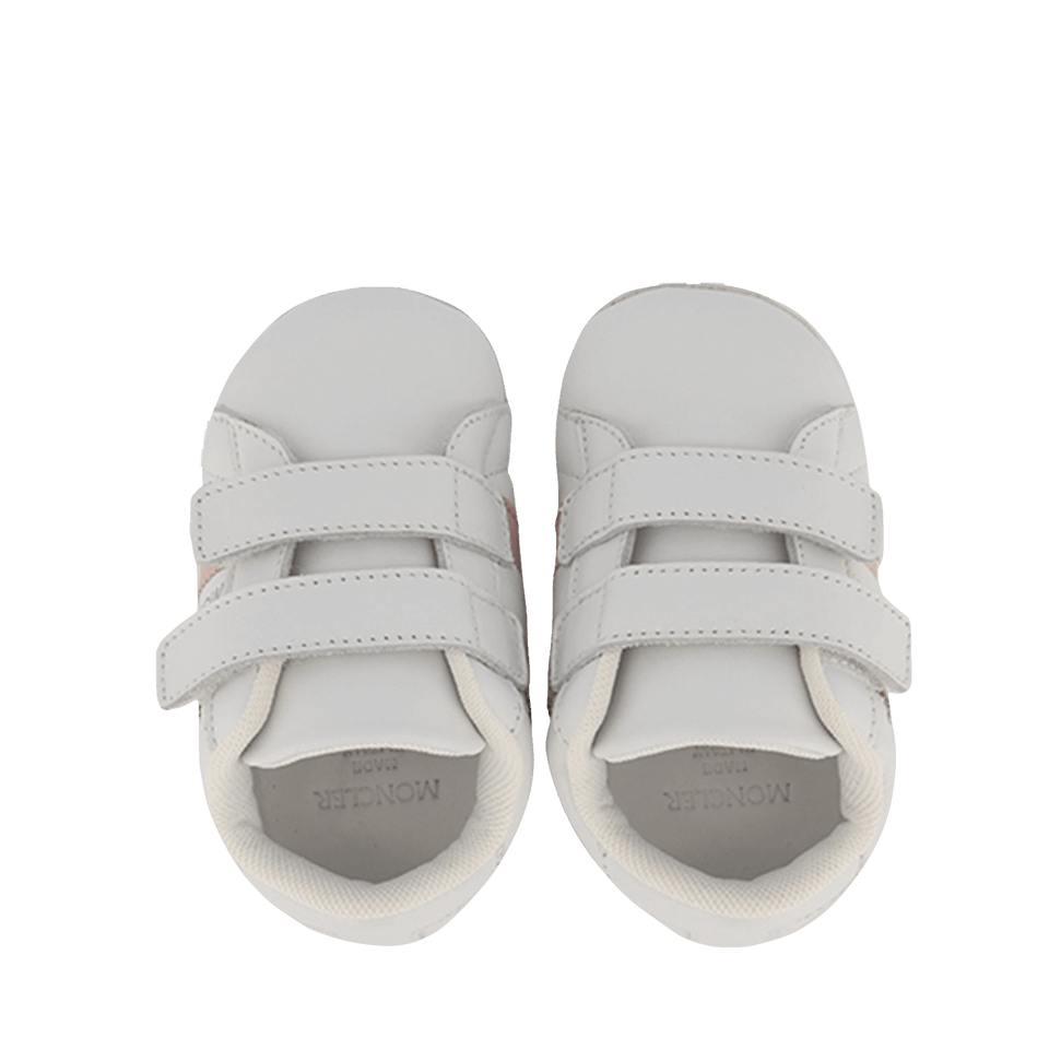 Moncler Baby Unisex Shoes Pink