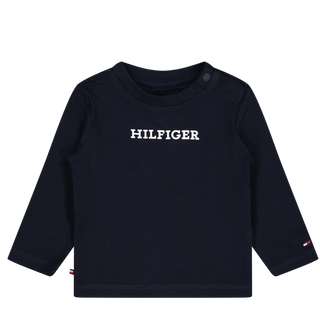 Tommy Hilfiger Baby Unisex T-Shirt Navy