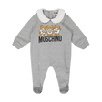Moschino Baby Unisex Bodysuit Grey