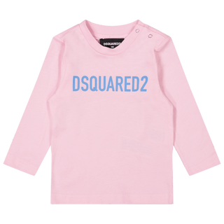 Dsquared2 Baby Unisex T-Shirt Pink