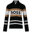 Boss Kids Boys Polo Black