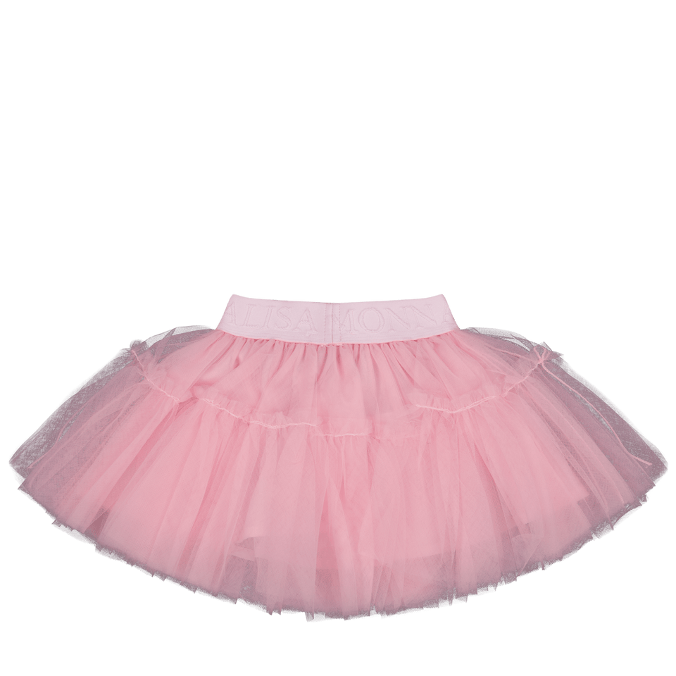 MonnaLisa Baby Girls Skirt Light Pink