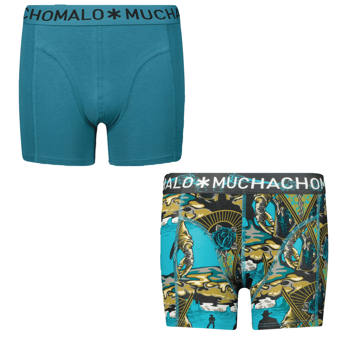 Muchachomalo Kids Boys Underwear Grey