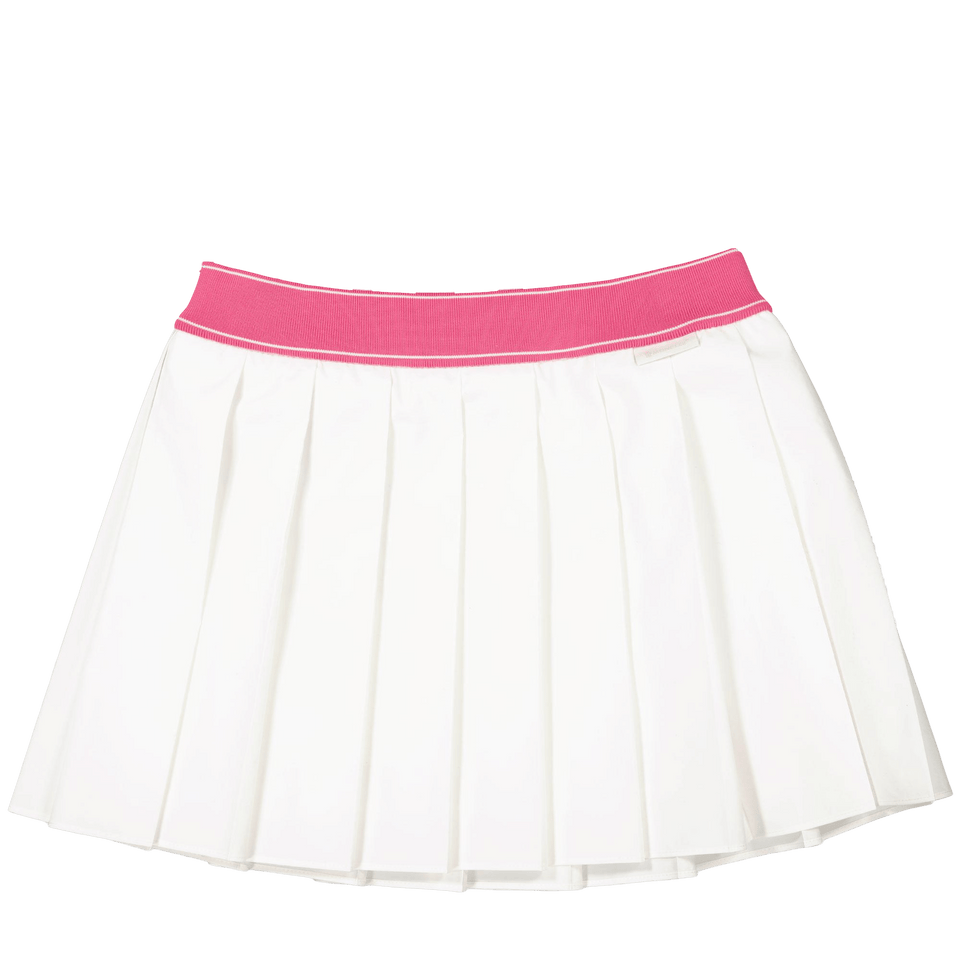 Moncler Kids Girls Skirt White