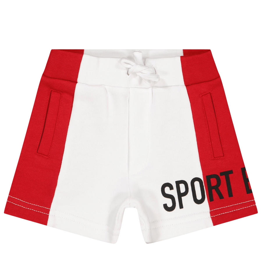 Dsquared2 Baby Jongens Shorts Rood