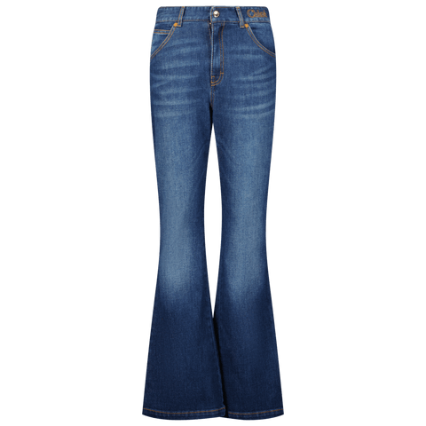 Chloe Kids Girls Jeans Dark Blue