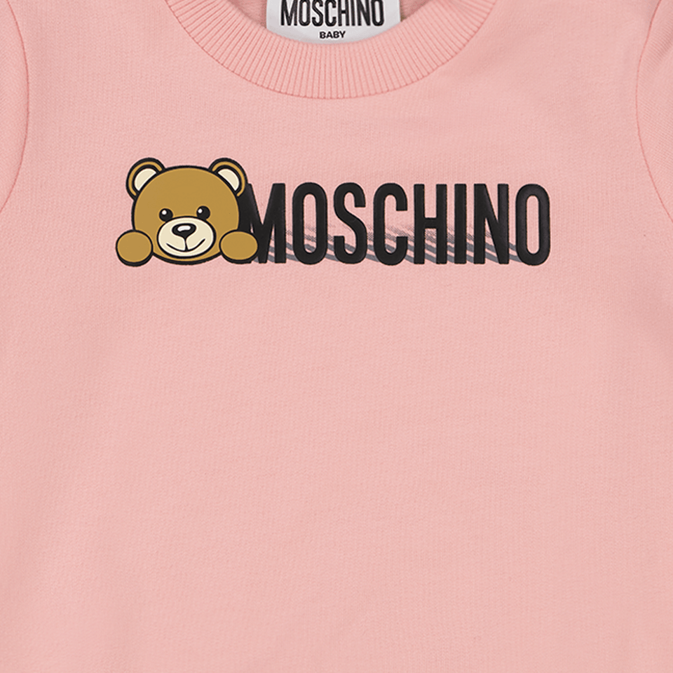 Moschino Baby Boys Sweater Light Pink