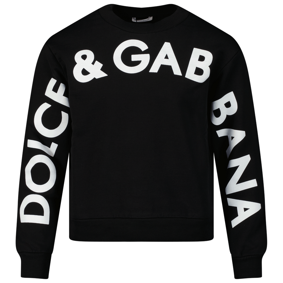 Dolce & Gabbana Kids Boys Sweater Black