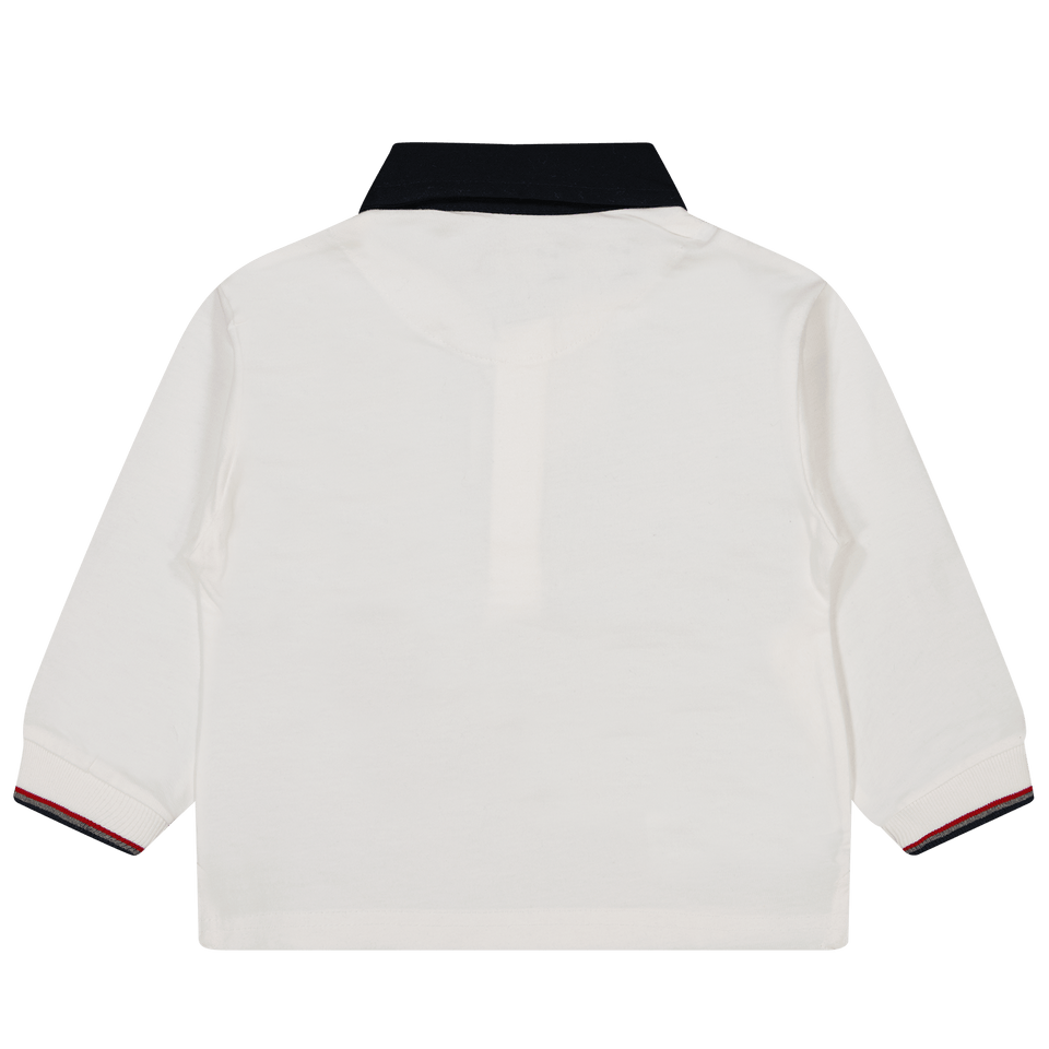 Mayoral Baby Boys Polo Off White