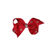 Prinsessefin Baby Hair Clip Red