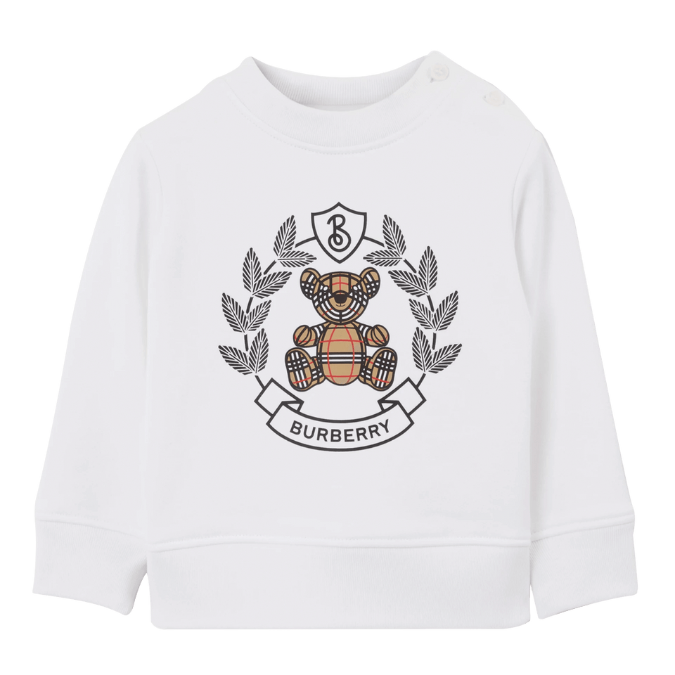 Burberry Baby Boys Sweater White