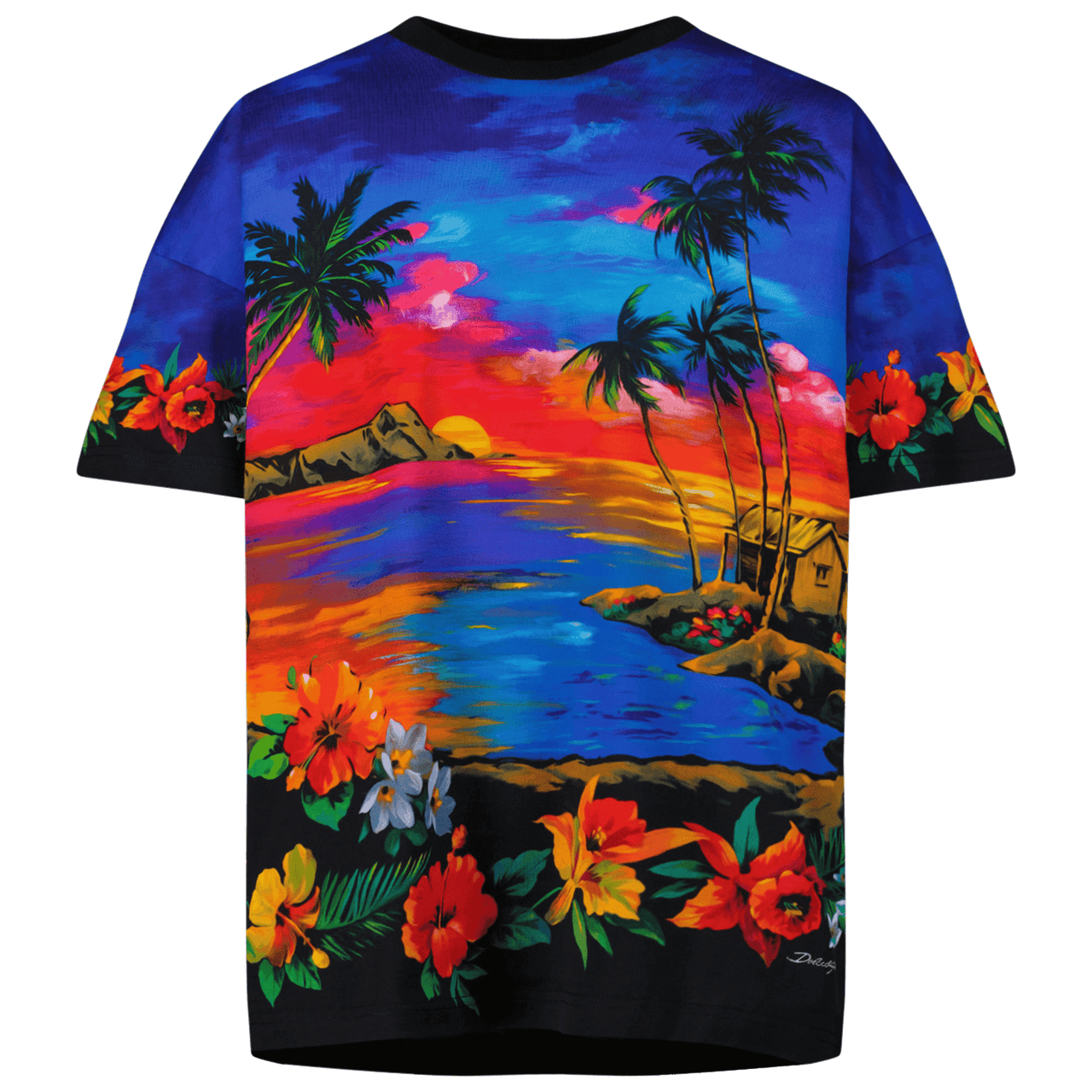 Dolce & Gabbana Kinder Jongens T-Shirt Blauw 2Y