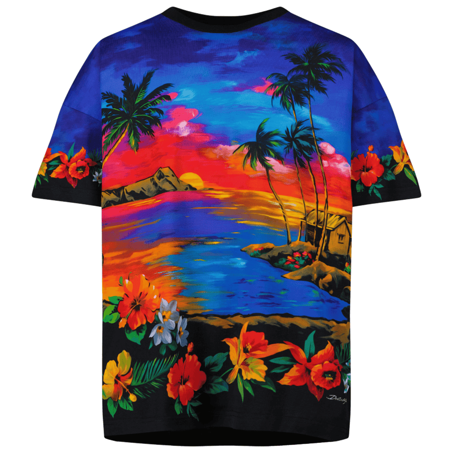 Dolce & Gabbana Kinder Jongens T-Shirt Blauw 2Y