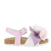 MonnaLisa Kids Girls Sandals Light Pink