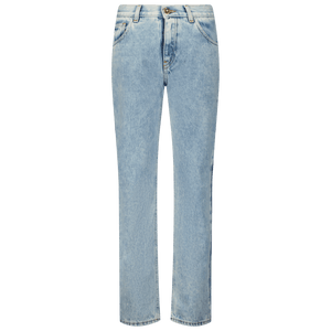 Versace Kinder Meisjes Jeans Blauw 4Y