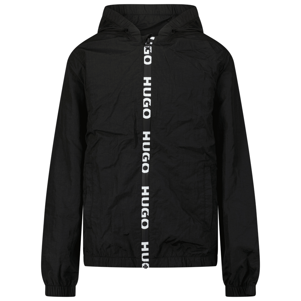 HUGO Kids Boys Coat Black