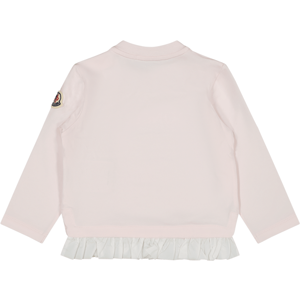 Moncler Baby Meisjes T-Shirt Licht Roze